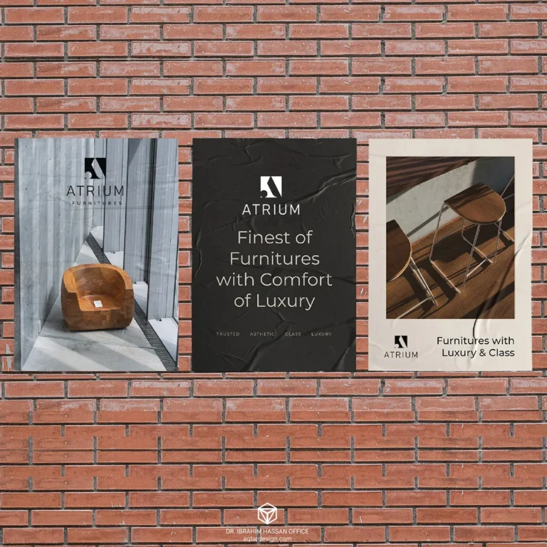 Atrium projects Company, Logo and Identity Design
