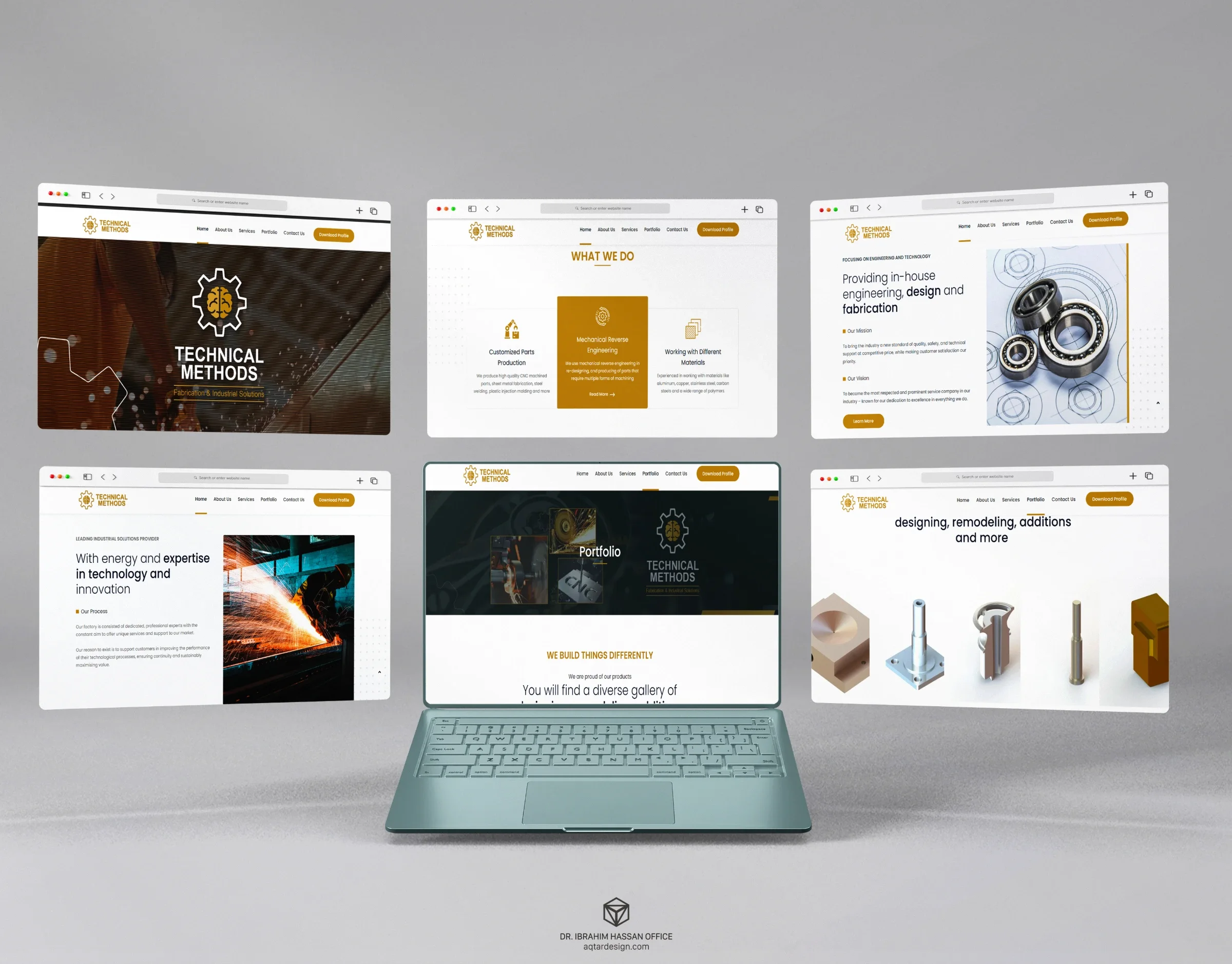 Technical Methods Website — لوحة ١٠